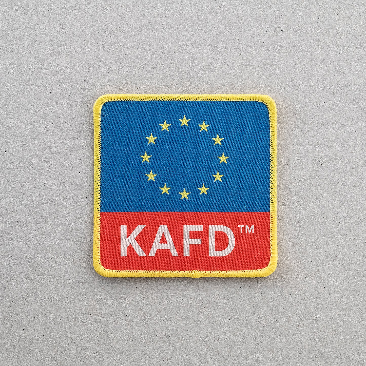 0028 Patch "Europa", red/blue/gold
