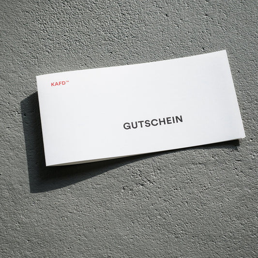 0013 KAFD Gift Card/Geschenkgutschein