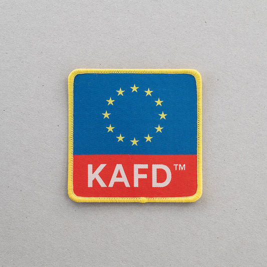 0028 Patch "Europa", red/blue/gold